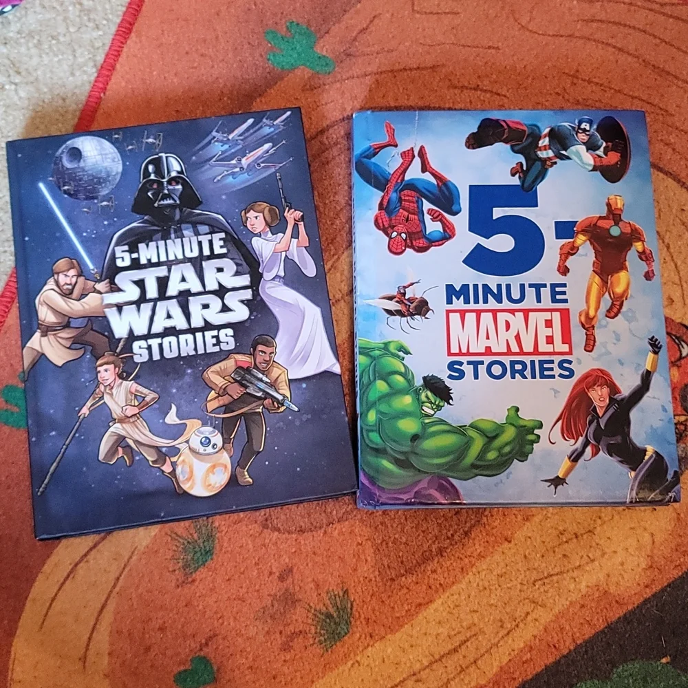Star Wars and Marvel 5 minute stories